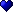 blått hjärta