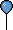 blå ballong